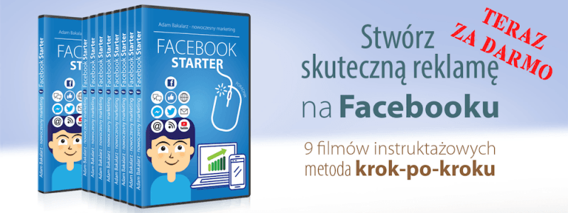 Kurs facebooka - Facebook Starter